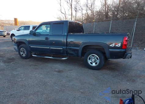 2004 Chevrolet Silverado 1500 Ls из США, поврежденный, VIN 1GCEK19V54E127923